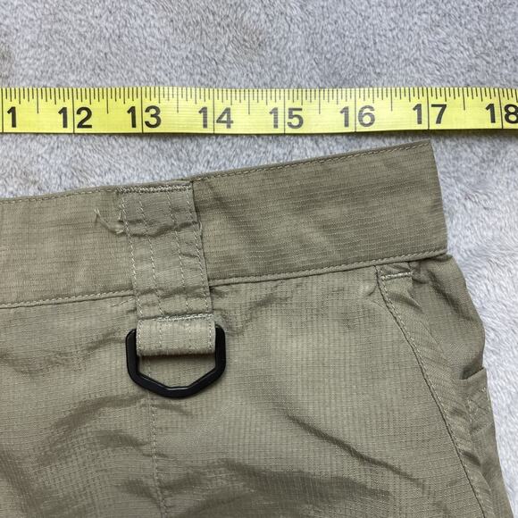 Columbia PFG Convertible Pants Mens LT Khaki Nylon Zip Off Legs Hiking Shorts - Picture 7 of 9